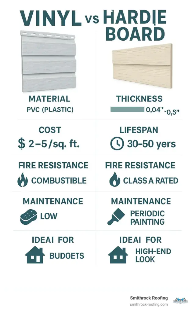 Vinyl vs Hardie Board Siding: Ultimate 2025 Guide